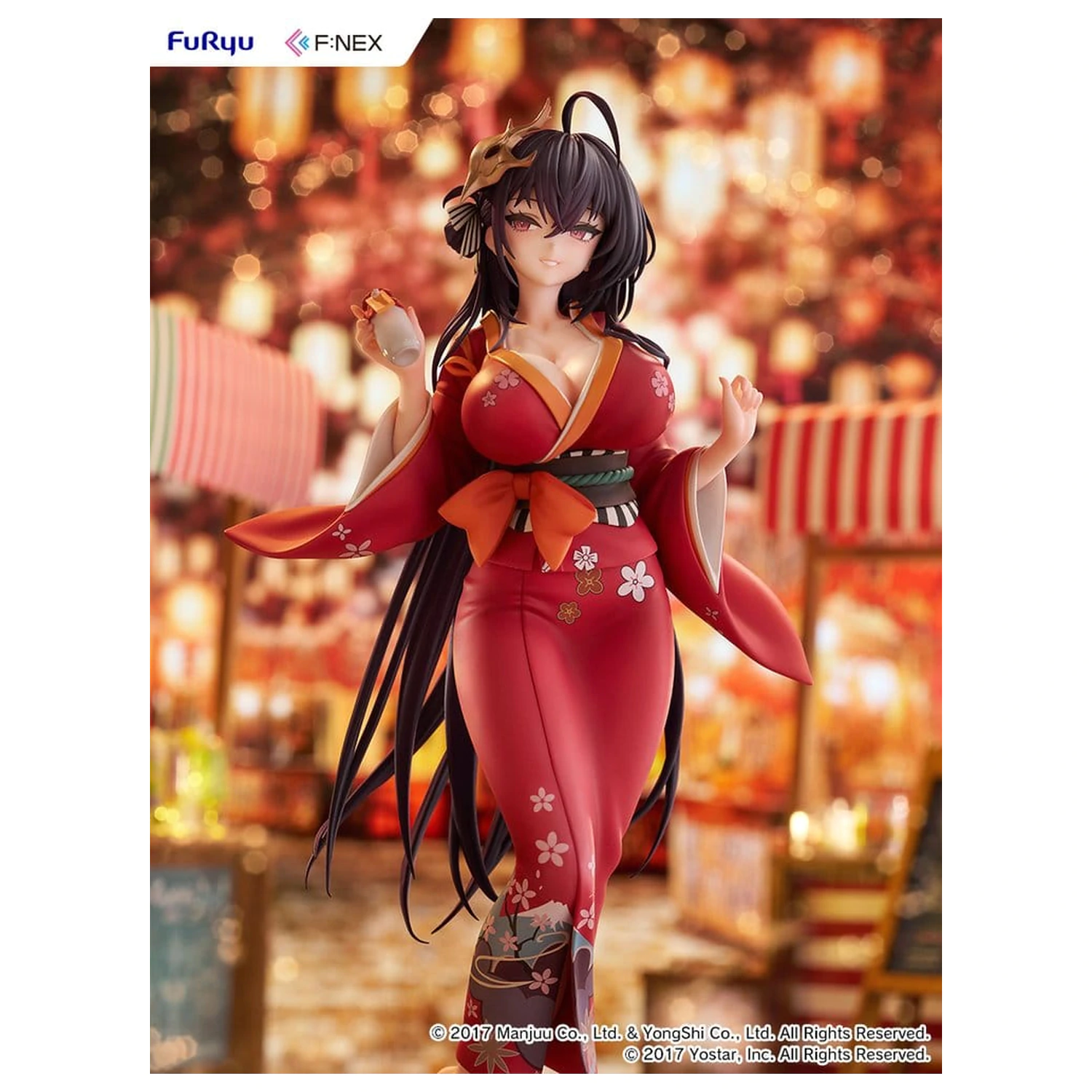 Azur Lane F:NEX PVC Figurina 1/7 Taihou Yukata Ver. 25 cm poza produsului