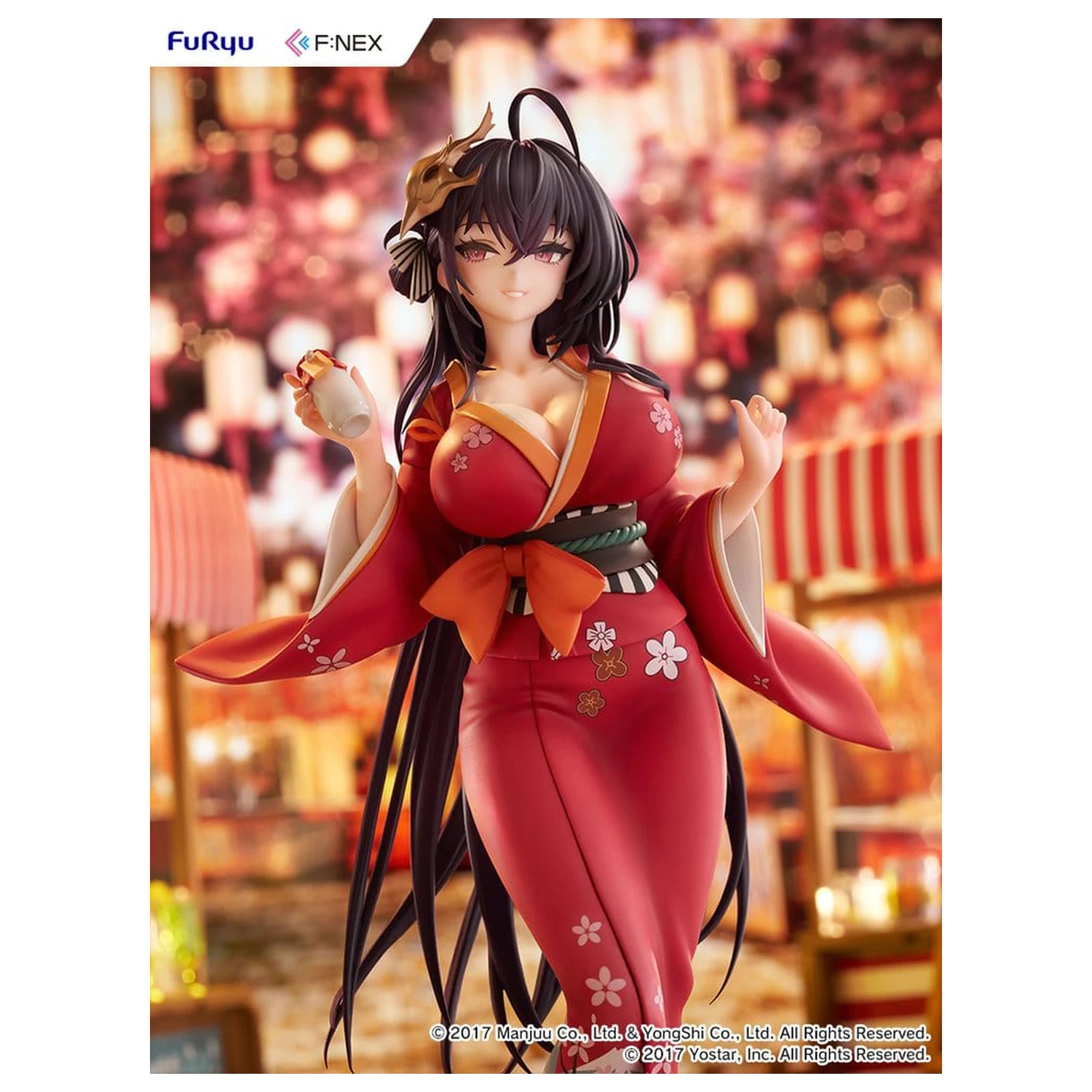 Azur Lane F:NEX PVC Figurina 1/7 Taihou Yukata Ver. 25 cm poza produsului