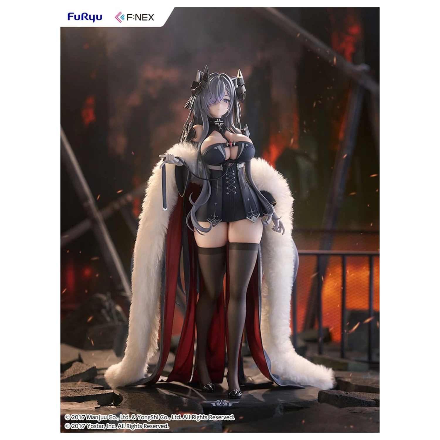 Azur Lane F:Nex Statuie PVC 1/6 August von Parseval 29 cm poza produsului