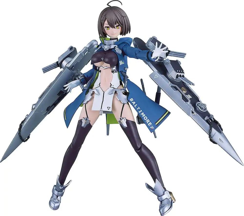 Azur Lane Plastic Model Kit PLAMATEA Baltimore 16 cm poza produsului