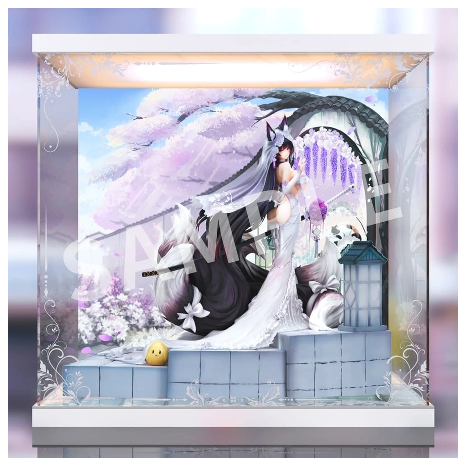 Azur Lane Figurina PVC Musashi Purest Wisteria Ver. Ediție Specială Acrilic 36 cm poza produsului