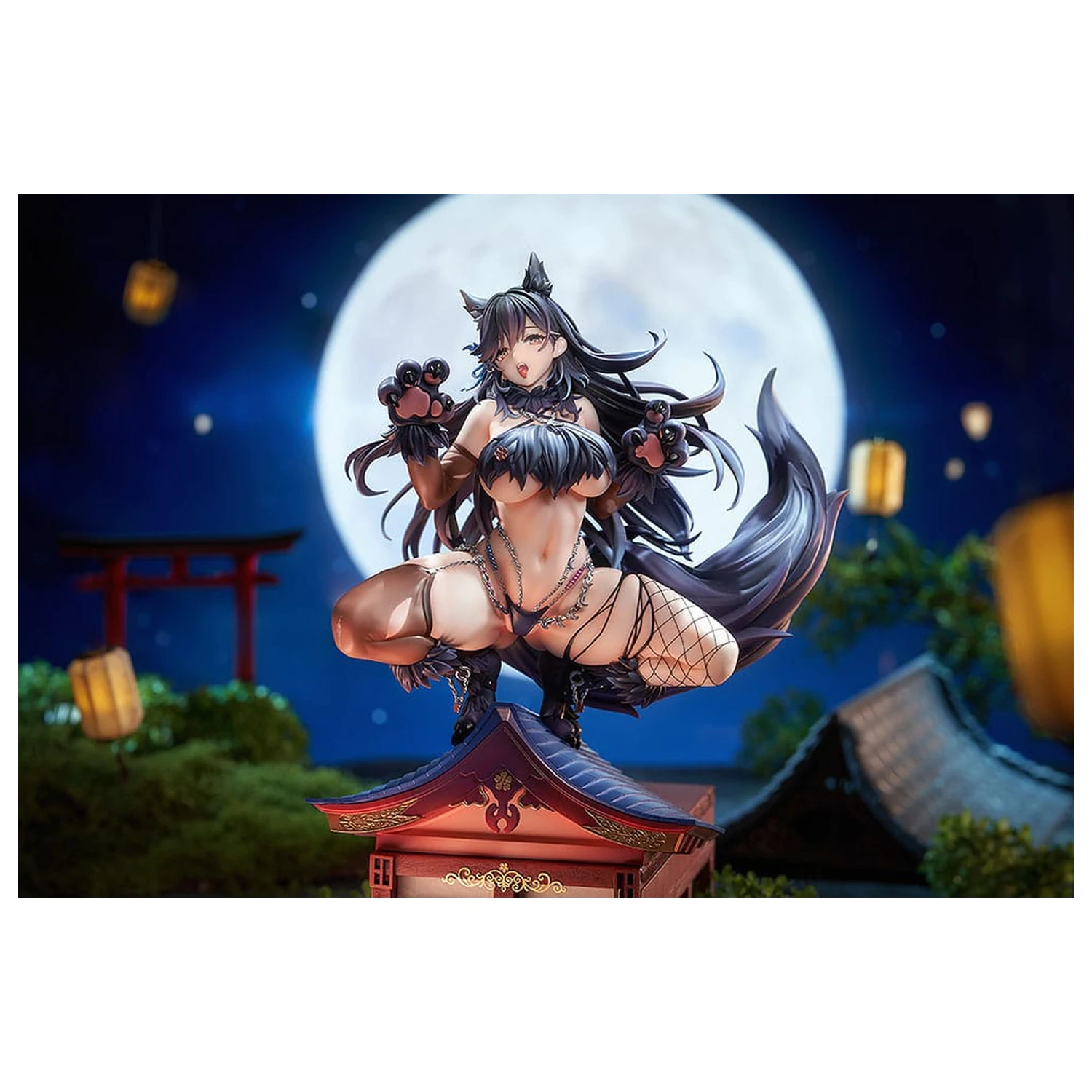 Azur Lane Statuie din PVC 1/7 Atago: Full Moon's Feral Wolf Ver. 24 cm poza produsului