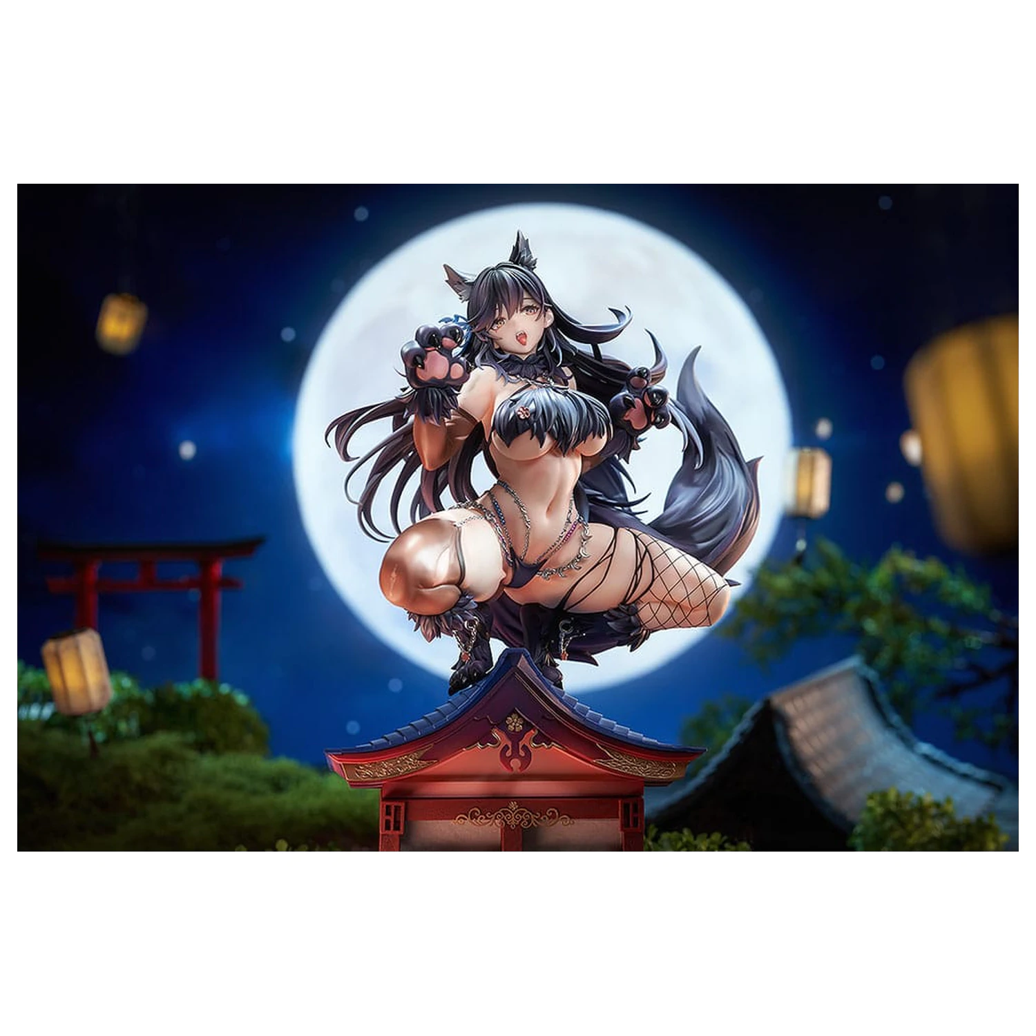 Azur Lane Statuie din PVC 1/7 Atago: Full Moon's Feral Wolf Ver. 24 cm poza produsului