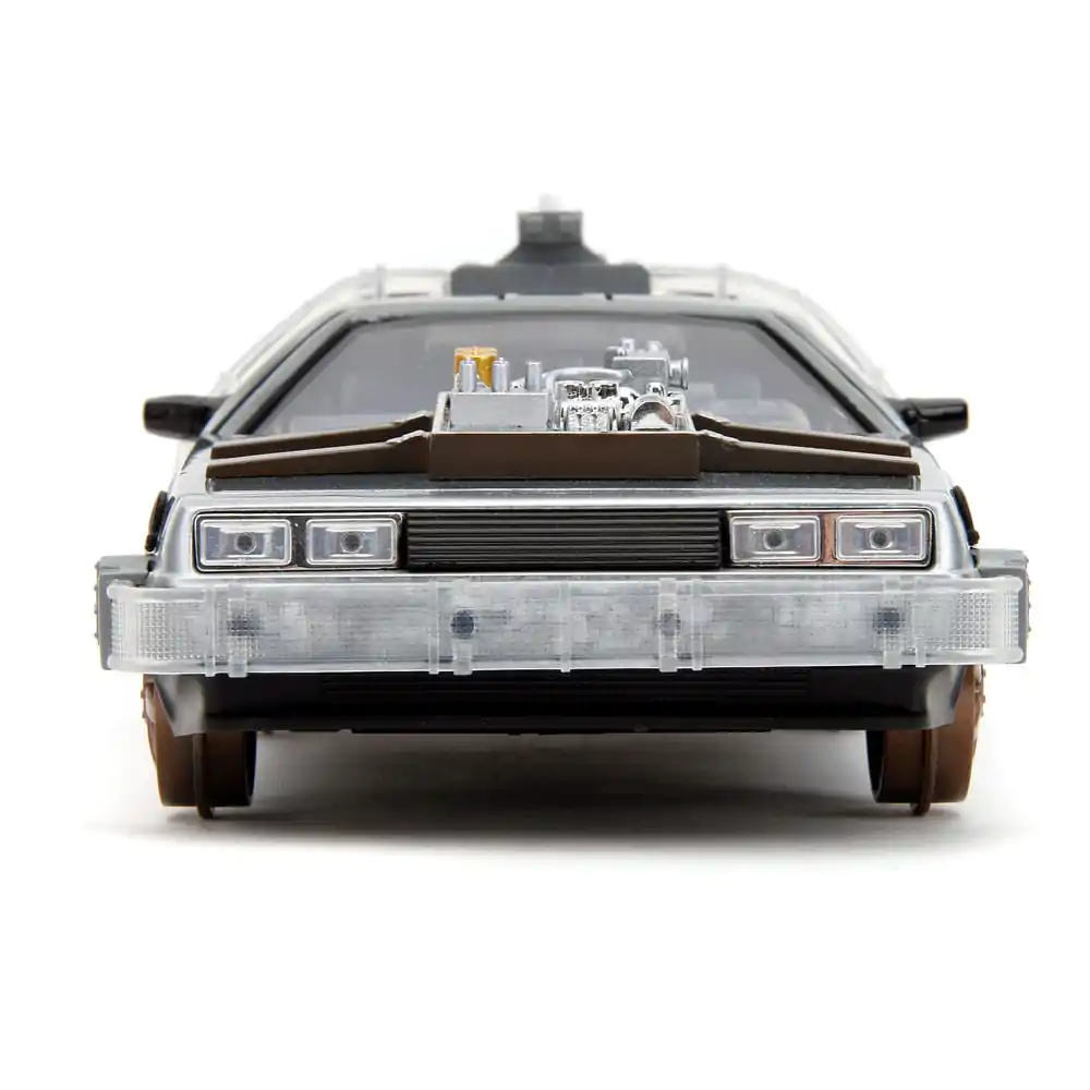 Back to the Future 3 Model turnat sub presiune 1/24 Model Mașină a Timpului 4 poza produsului