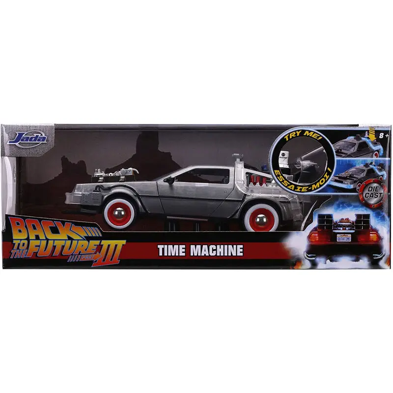Back to the Future 3 DeLorean mașină poza produsului