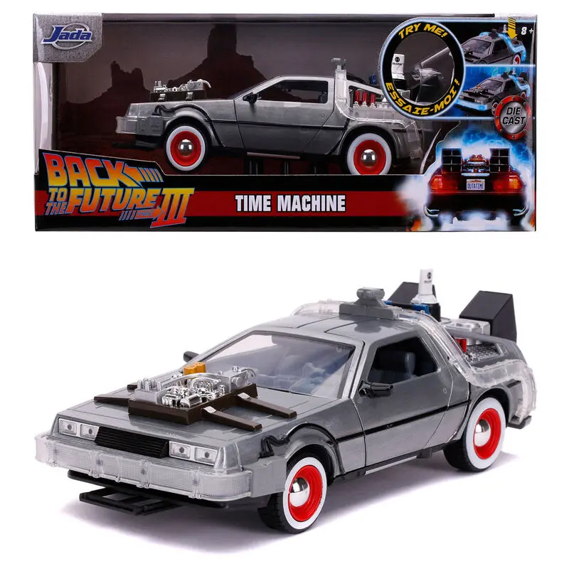 Back to the Future 3 DeLorean mașină poza produsului