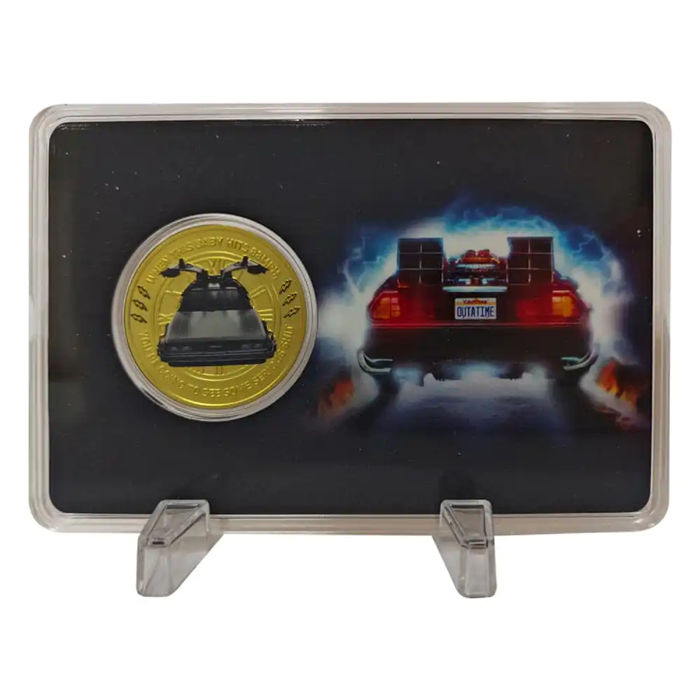 Back To The Future Moneda de Colectie 40th Anniversary Editie Limitata poza produsului