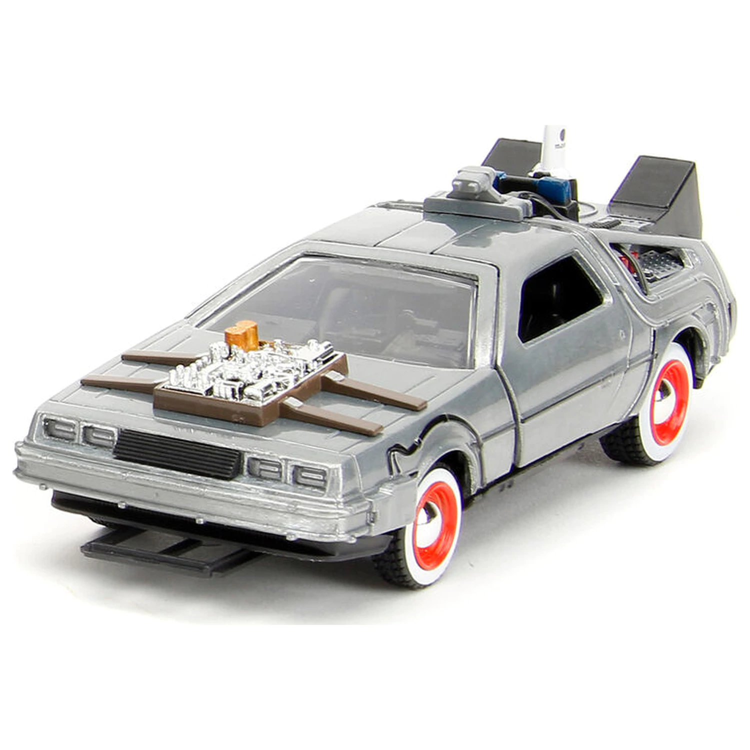 Back to the Future 40th Anniversary Time Machine pachet de 3 set DeLorean poza produsului