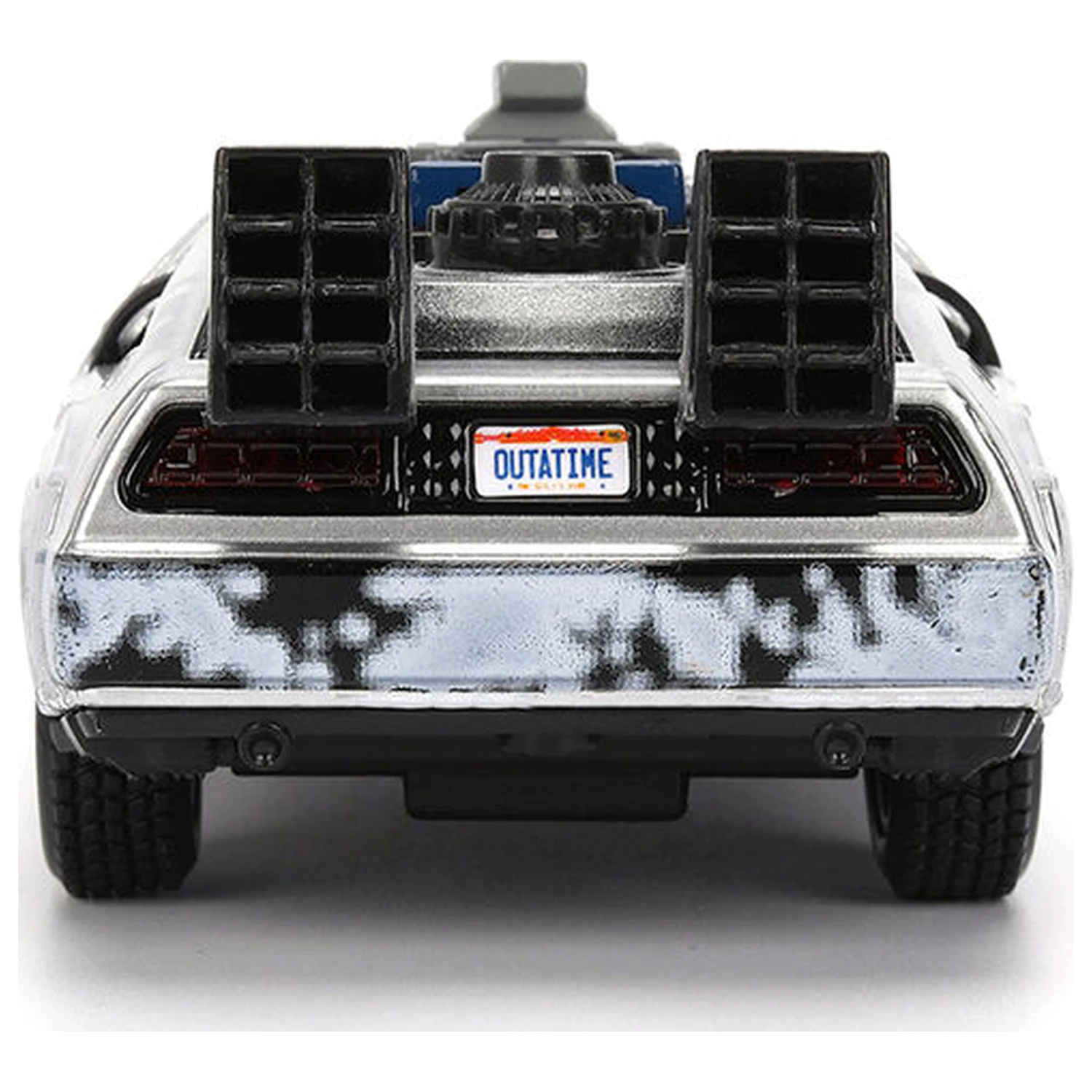 Back to the Future 40th Anniversary Time Machine Ice Effect DeLorean replică poza produsului