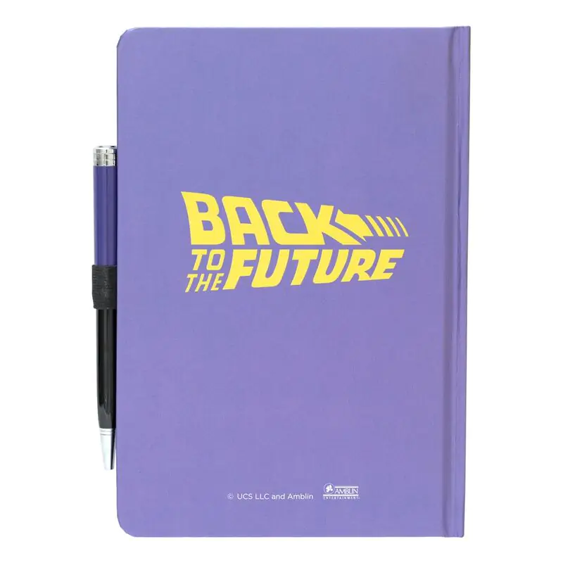 Back to the Future A5 notebook premium + pix poza produsului