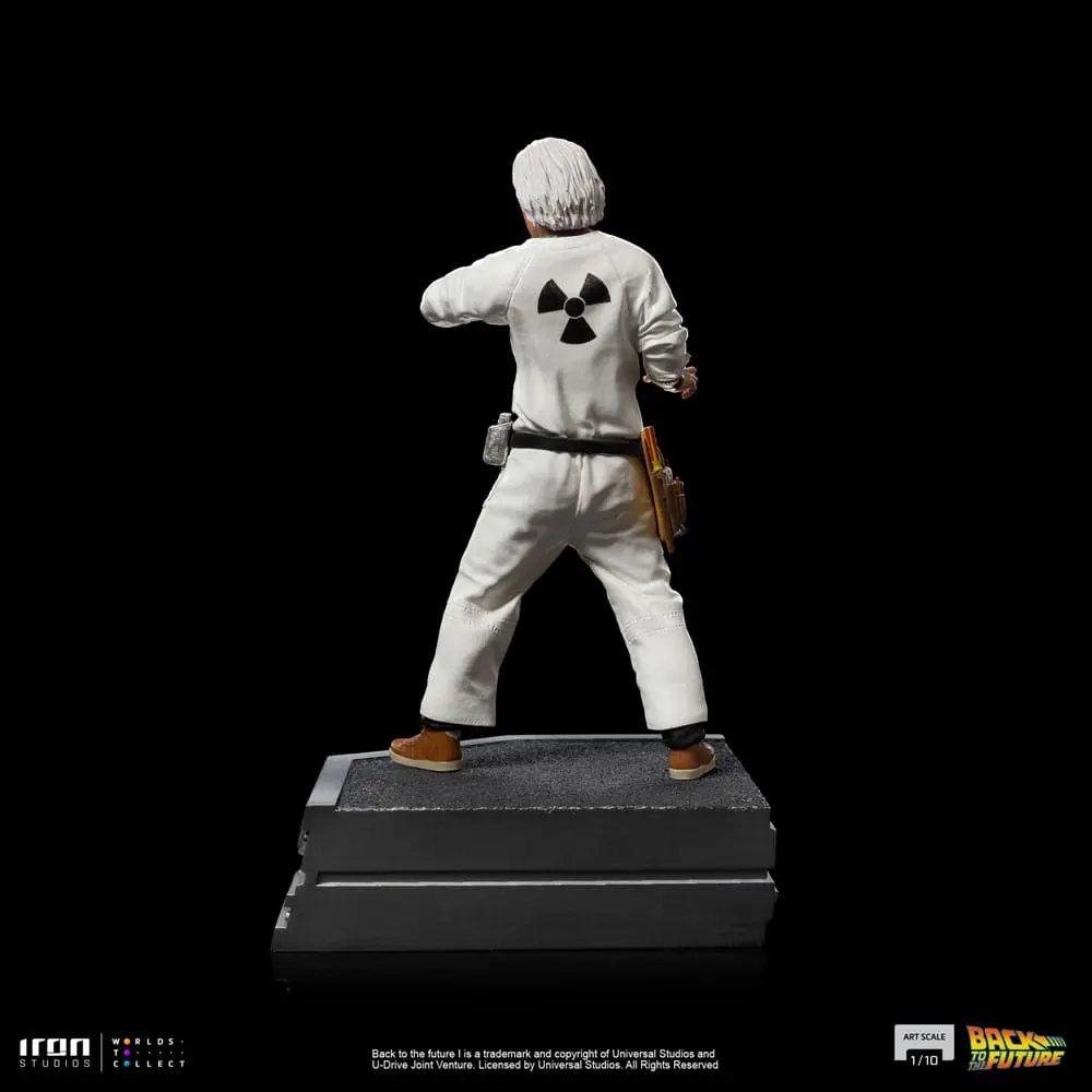 Back to the Future Art Scale Statuie 1/10 Doc Brown 22 cm poza produsului