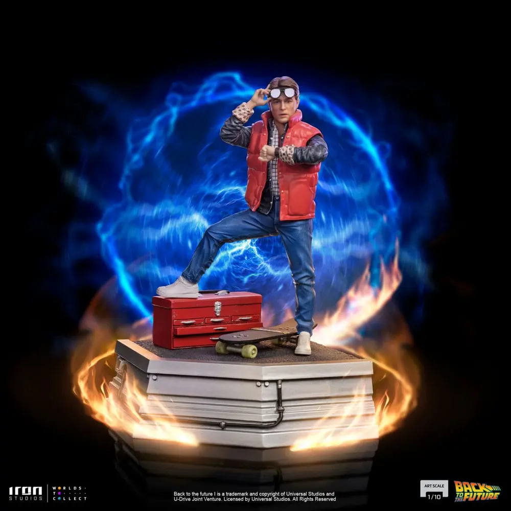 Statuie Art Scale Back to the Future 1/10 Marty McFly 20 cm poza produsului