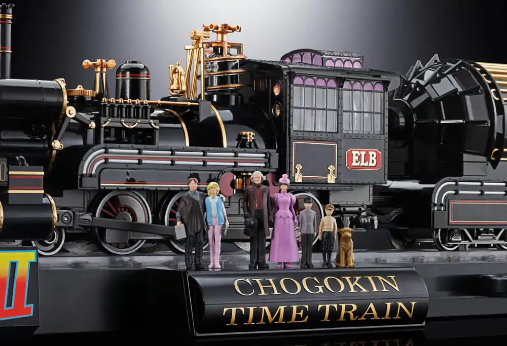Back To The Future Chogokin Figurina de actiune Time Train 52 cm poza produsului