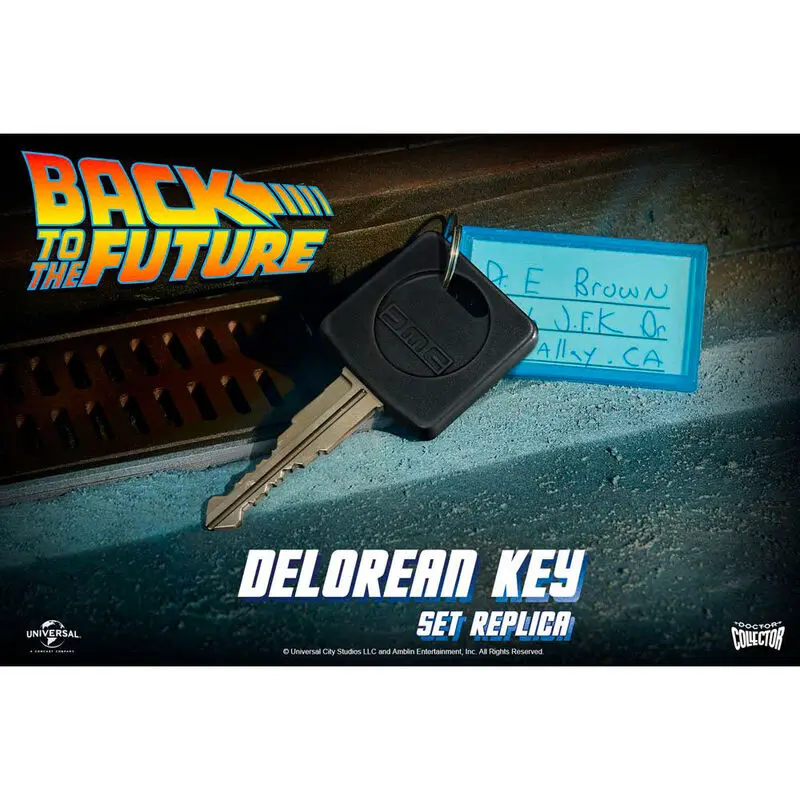 Back To The Future Replica 1/1 Cheie DeLorean poza produsului