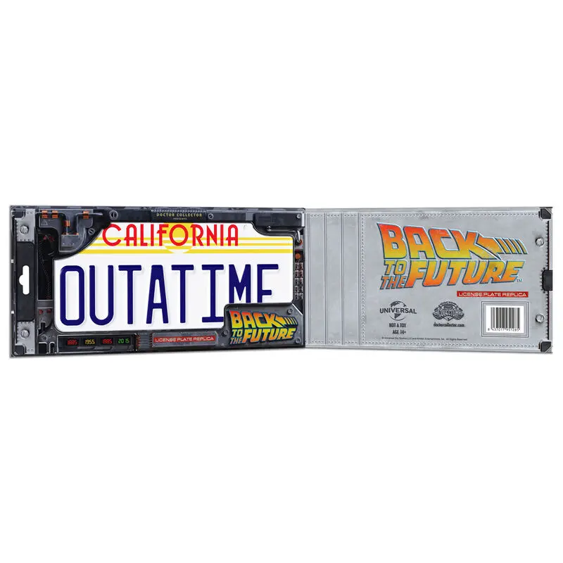 Back To The Future Replica 1/1 ´Outatime´ DeLorean Placă de Înmatriculare poza produsului