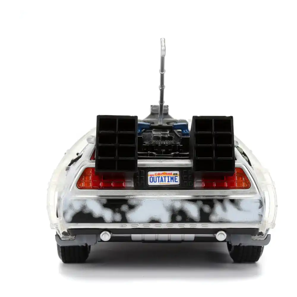Back to the Future Diecast Model 1/24 Mașină a timpului Frost poza produsului