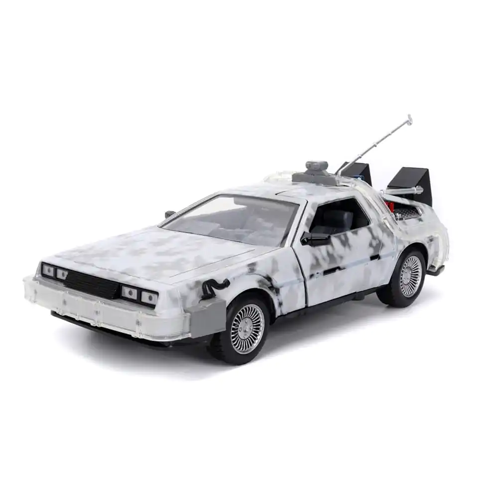Back to the Future Diecast Model 1/24 Mașină a timpului Frost poza produsului