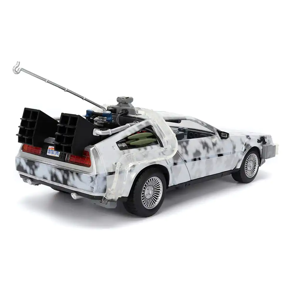 Back to the Future Diecast Model 1/24 Mașină a timpului Frost poza produsului