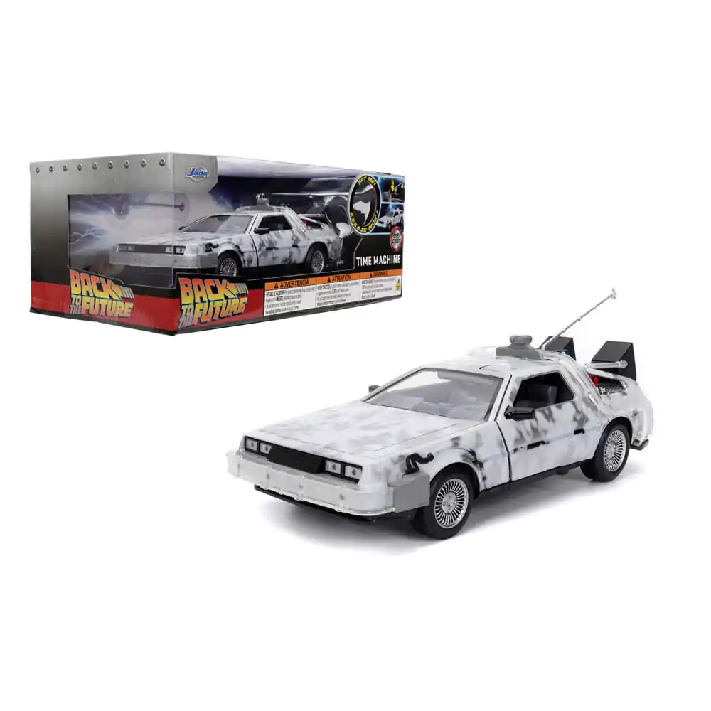 Back to the Future Diecast Model 1/24 Mașină a timpului Frost poza produsului