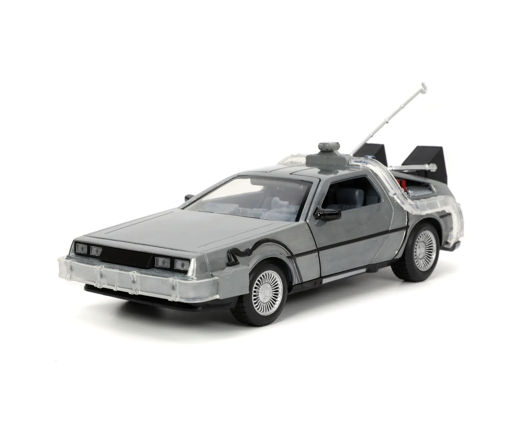 Back to the Future Model Diecast 1/24 Model Mașină a Timpului Model 1 poza produsului