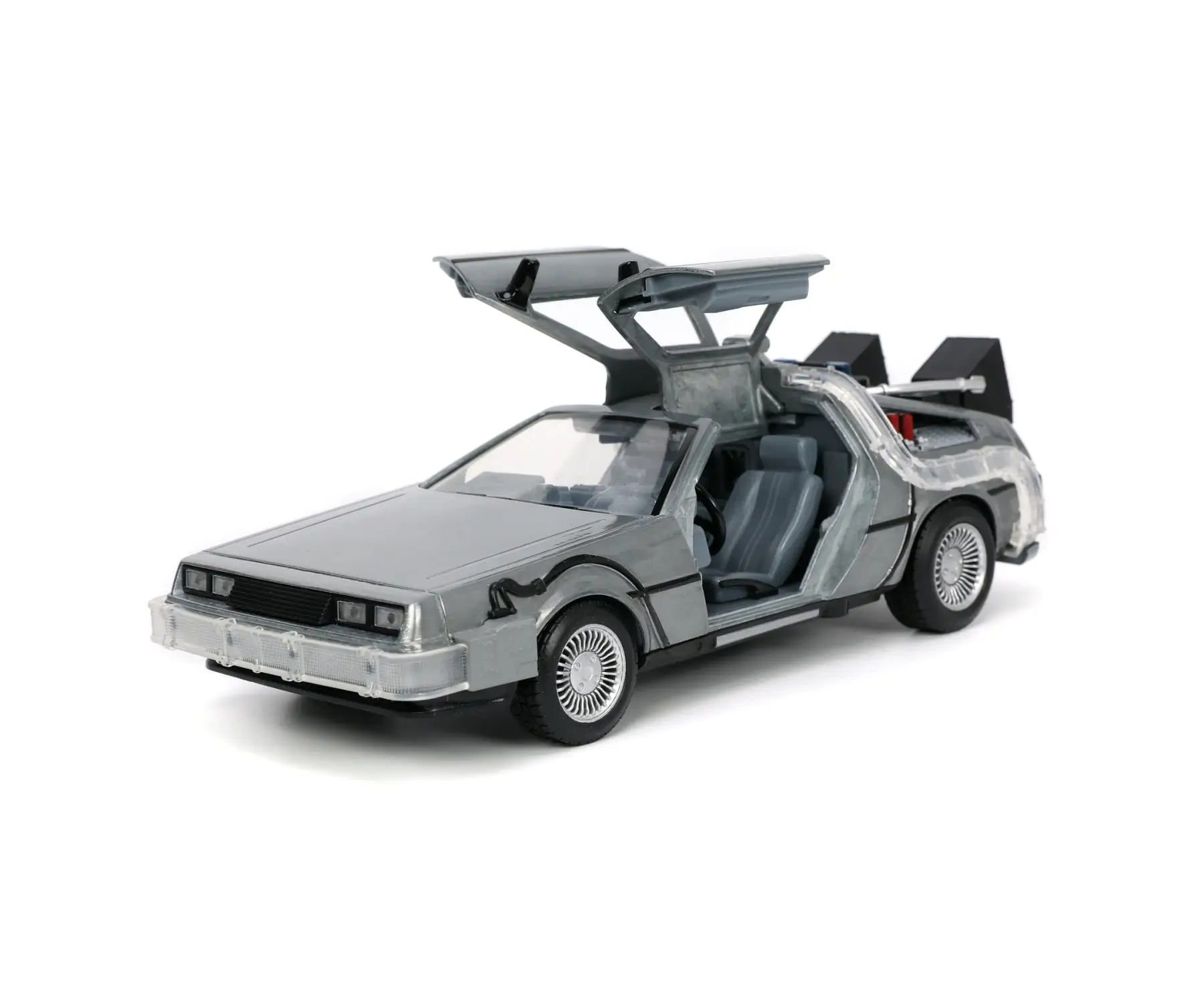 Back to the Future Model Diecast 1/24 Model Mașină a Timpului Model 1 poza produsului