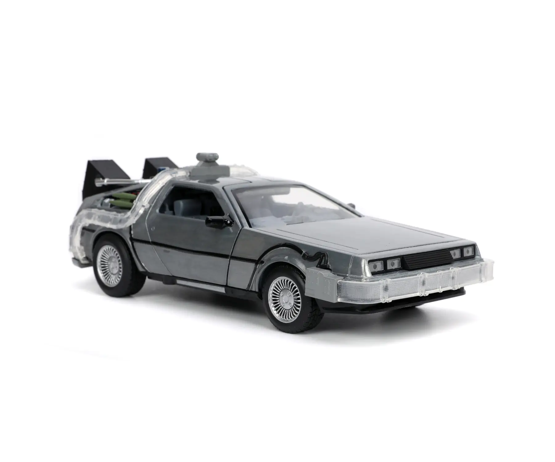 Back to the Future Model Diecast 1/24 Model Mașină a Timpului Model 1 poza produsului