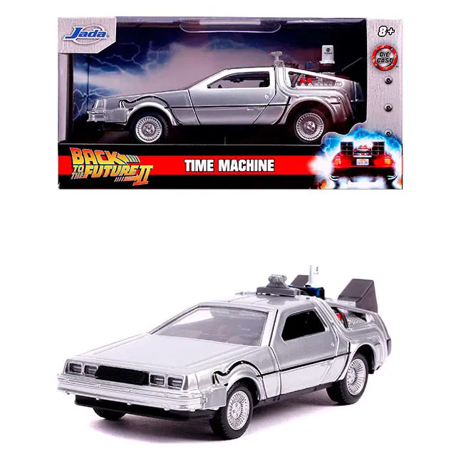 Back to The Future DeLorean Time Machine mașină metalică poza produsului