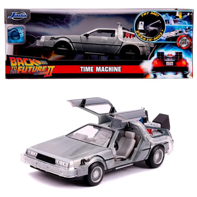 Back to the Future 2 Model Diecast 1/24 Model Mașină a Timpului 2 poza produsului