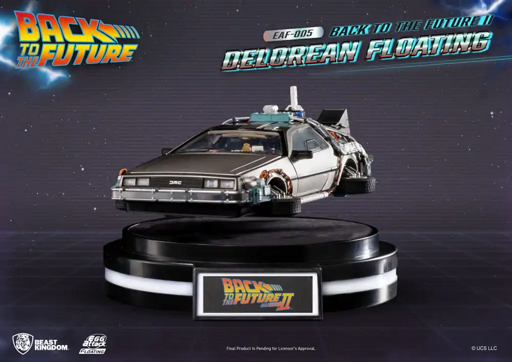 Statuie plutitoare Atac Ou Înapoi în Viitor Înapoi în Viitor II DeLorean Versiune Standard 20 cm poza produsului