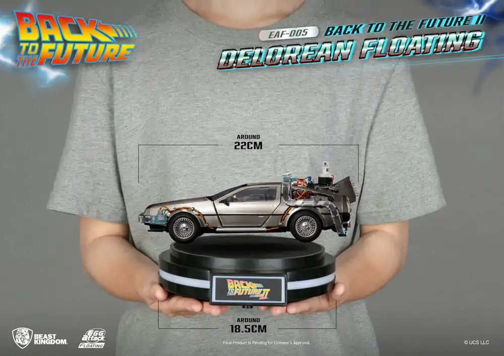 Statuie plutitoare Atac Ou Înapoi în Viitor Înapoi în Viitor II DeLorean Versiune Standard 20 cm poza produsului