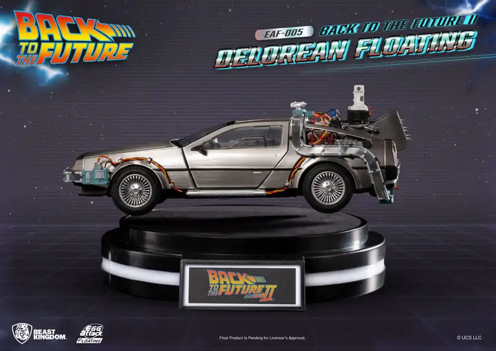 Statuie plutitoare Atac Ou Înapoi în Viitor Înapoi în Viitor II DeLorean Versiune Standard 20 cm poza produsului