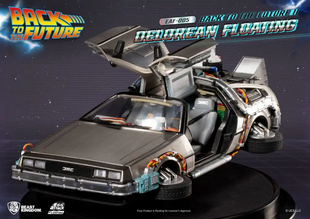 Statuie plutitoare Atac Ou Înapoi în Viitor Înapoi în Viitor II DeLorean Versiune Standard 20 cm poza produsului