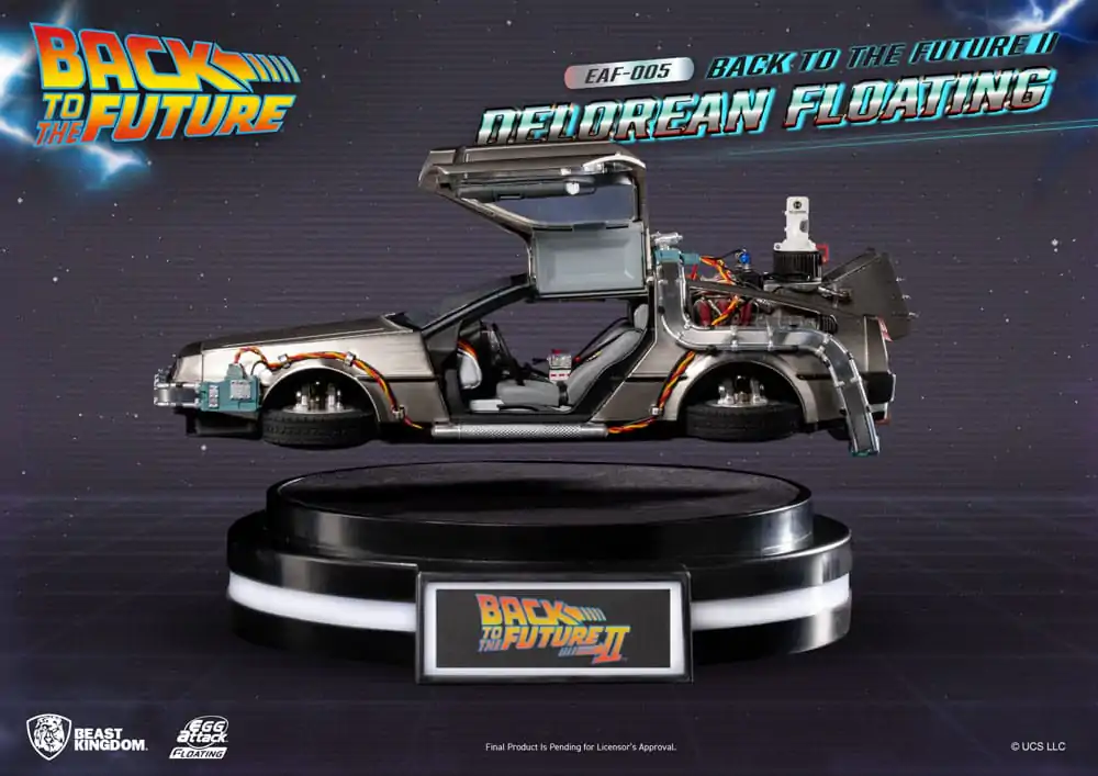 Statuie plutitoare Atac Ou Înapoi în Viitor Înapoi în Viitor II DeLorean Versiune Standard 20 cm poza produsului