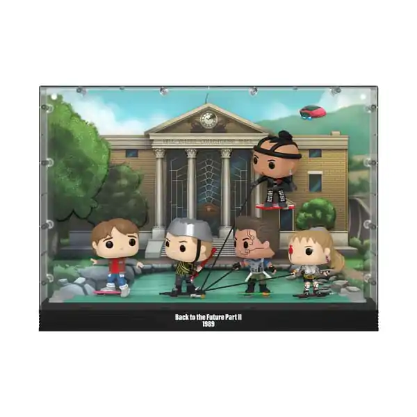 Back To The Future Funko POP Moments Deluxe figurine de vinil Hoverboard poza produsului