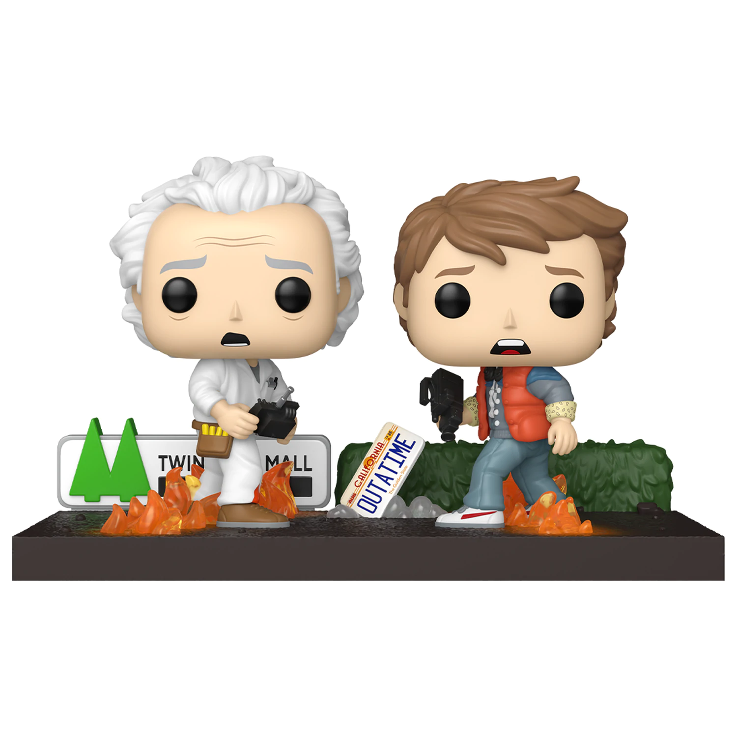 Back to the Future Funko POP Moments Figurine Vinil Doc&Marty 9 cm poza produsului
