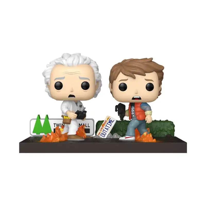 Back to the Future Funko POP Moments Figurine Vinil Doc&Marty 9 cm poza produsului