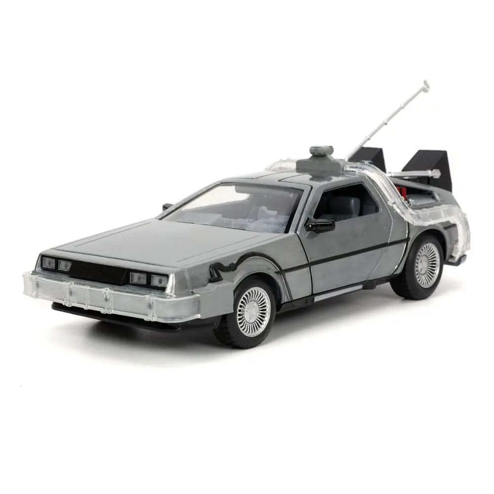 Back to the Future Hollywood Rides Model Diecast 1/24 Back to the Future 1 Mașină a Timpului poza produsului