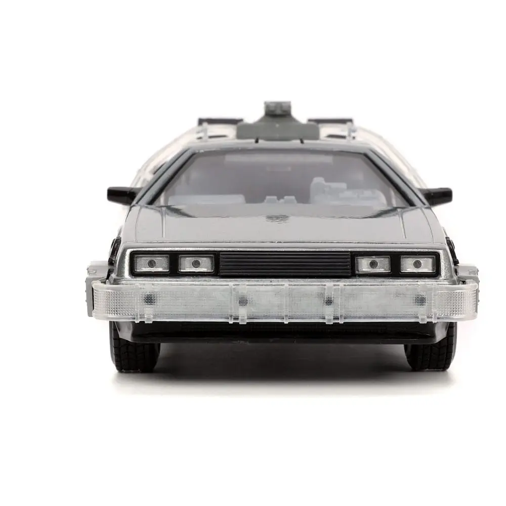 Back to the Future Hollywood Rides Model Diecast 1/24 Back to the Future 1 Mașină a Timpului poza produsului