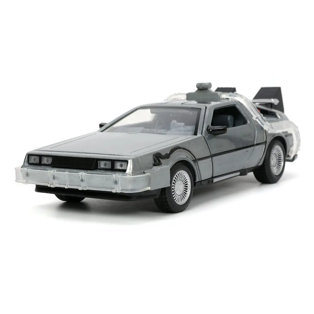 Back to the Future Hollywood Rides Model Diecast 1/24 Back to the Future 1 Mașină a Timpului poza produsului