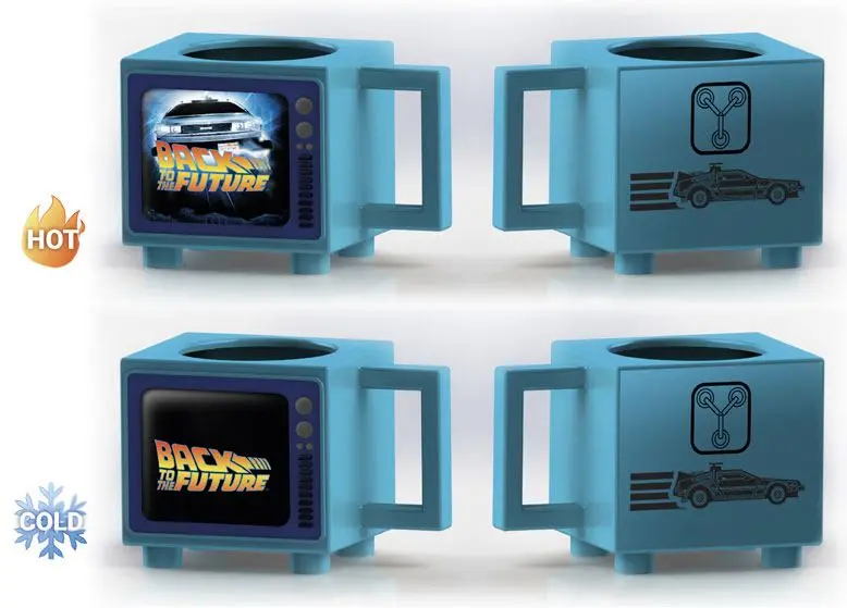 Back To The Future Heat Change Mug Flux Capacitor poza produsului