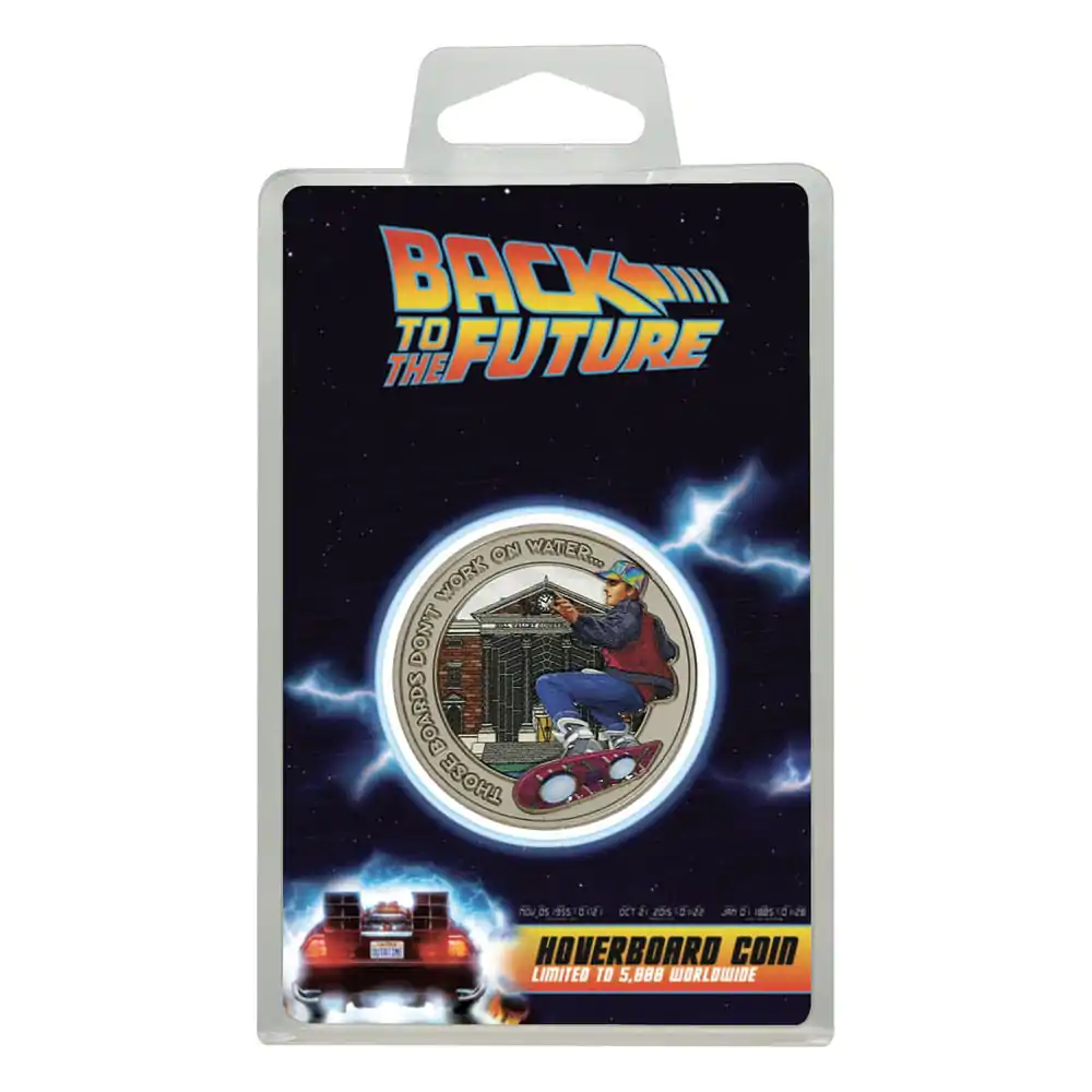 Back To The Future Moneda de Colectie Hoverboard Editie Limitatä poza produsului
