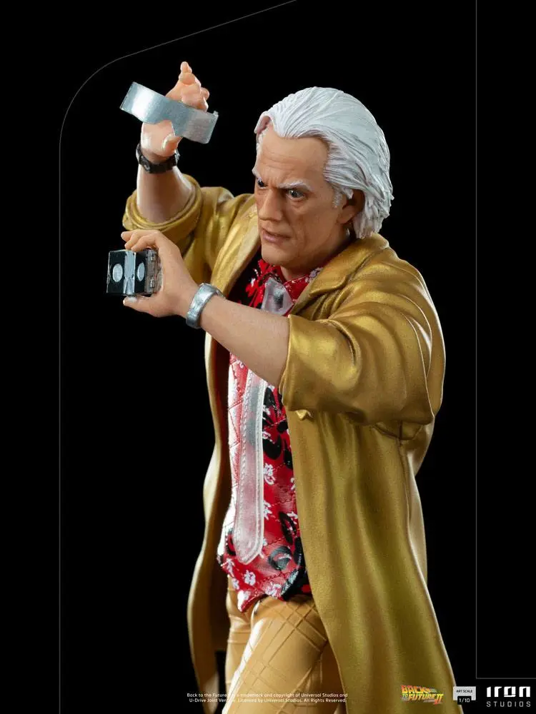 Back to the Future II Art Scale Statuie 1/10 Doc Brown 25 cm poza produsului