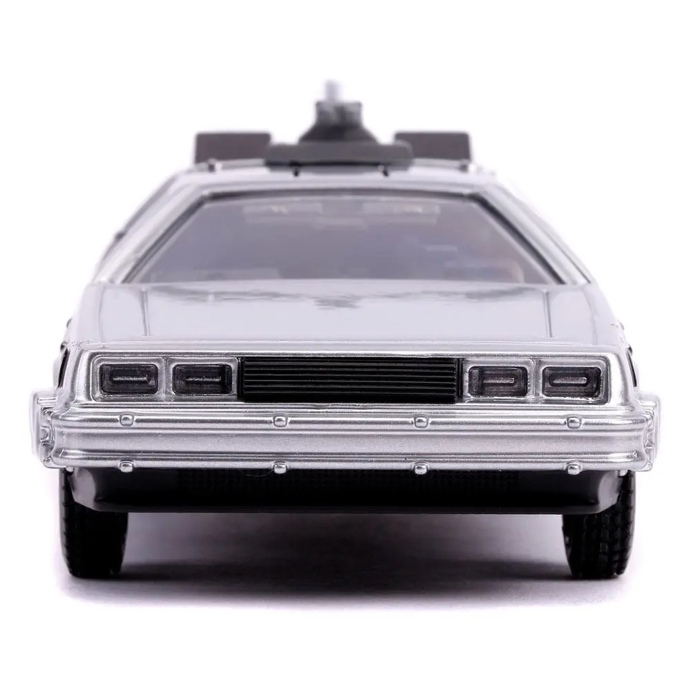 Back to the Future II Hollywood Rides Model turnat sub presiune 1/32 DeLorean Time Machine poza produsului