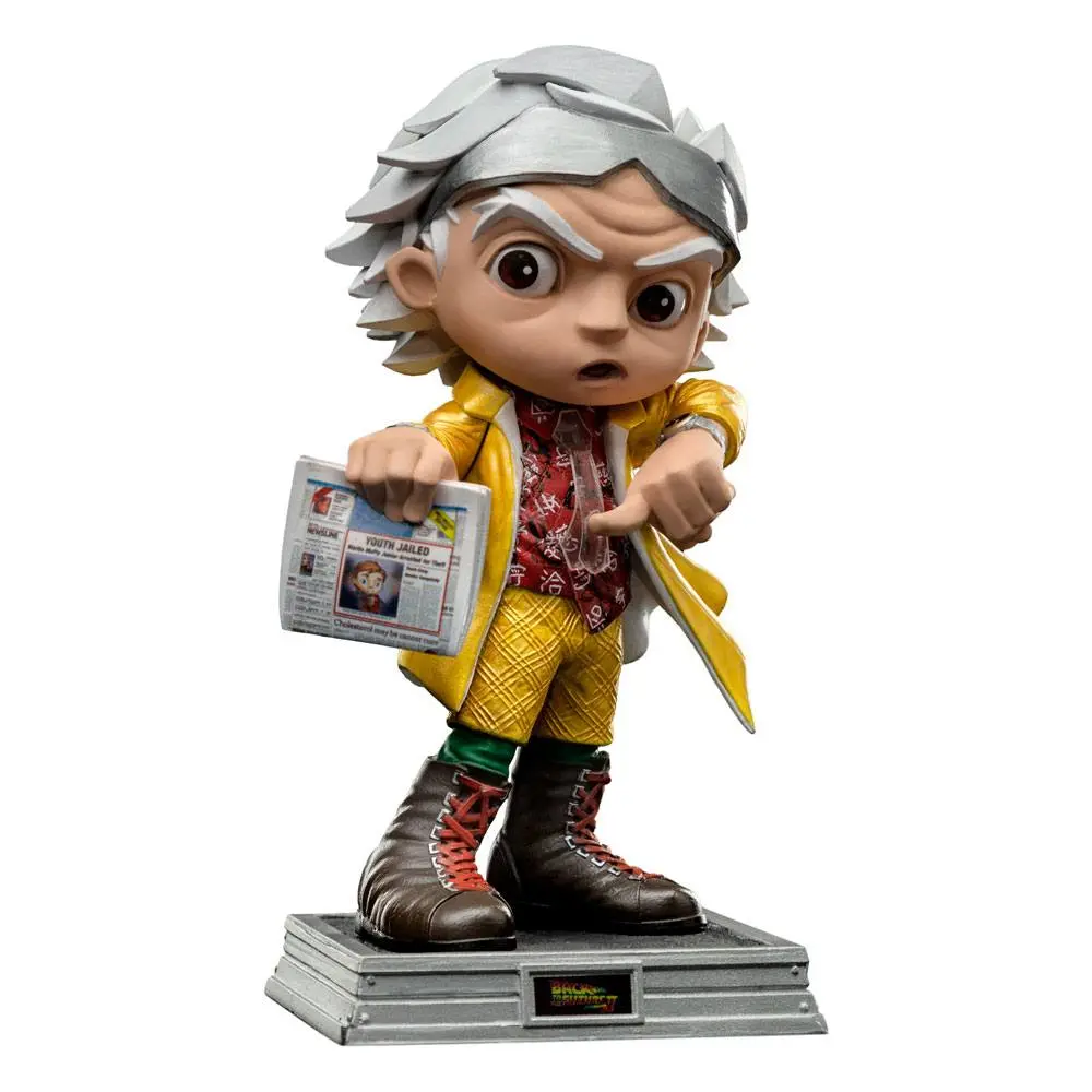 Back to the Future II Mini Co. Figurina din PVC Doc Brown 15 cm poza produsului