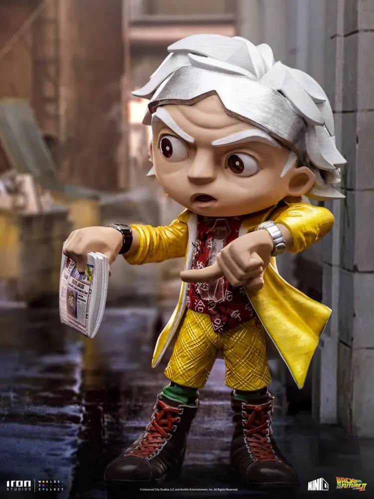 Back to the Future II Mini Co. Figurina din PVC Doc Brown 15 cm poza produsului