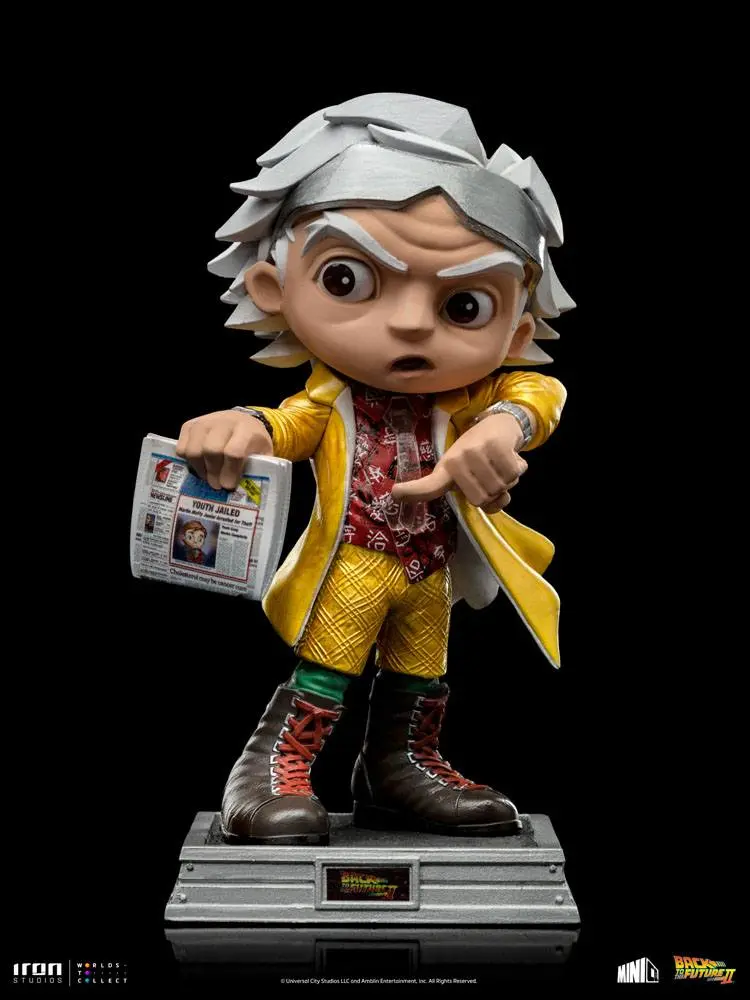 Back to the Future II Mini Co. Figurina din PVC Doc Brown 15 cm poza produsului
