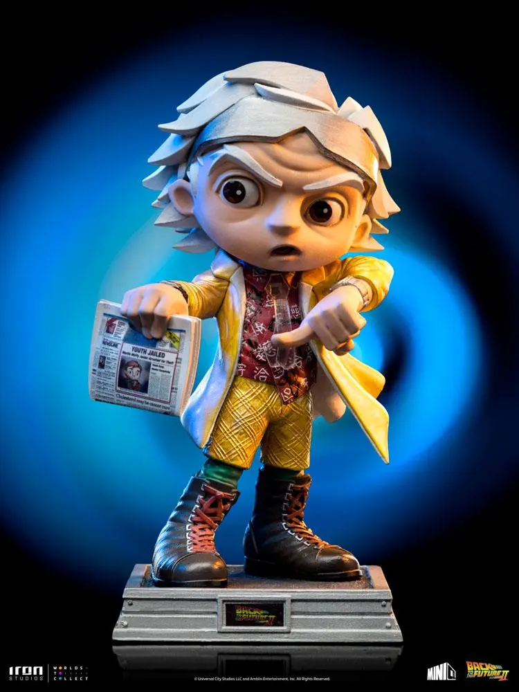 Back to the Future II Mini Co. Figurina din PVC Doc Brown 15 cm poza produsului