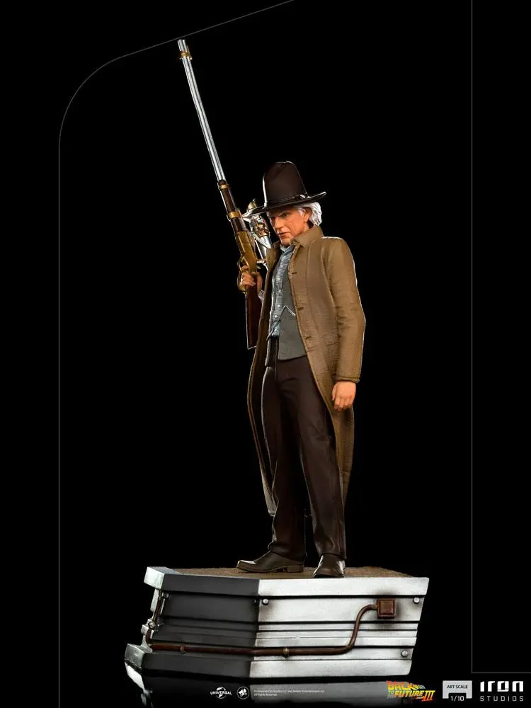 Back to the Future III Art Scale Statuie 1/10 Doc Brown 32 cm poza produsului