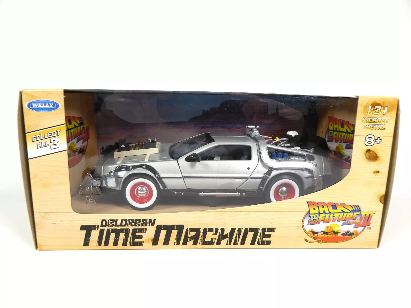 Back to the Future III Model Diecast 1/24 ´81 DeLorean LK Coupe poza produsului