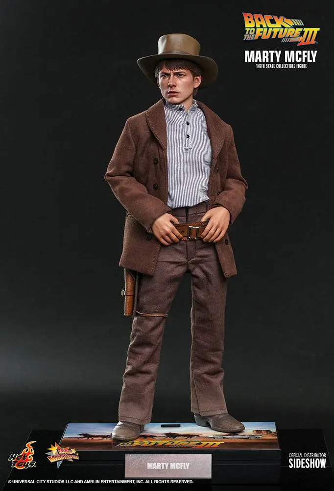 Back To The Future III Movie Masterpiece Figurina de acțiune 1/6 Marty McFly 28 cm poza produsului